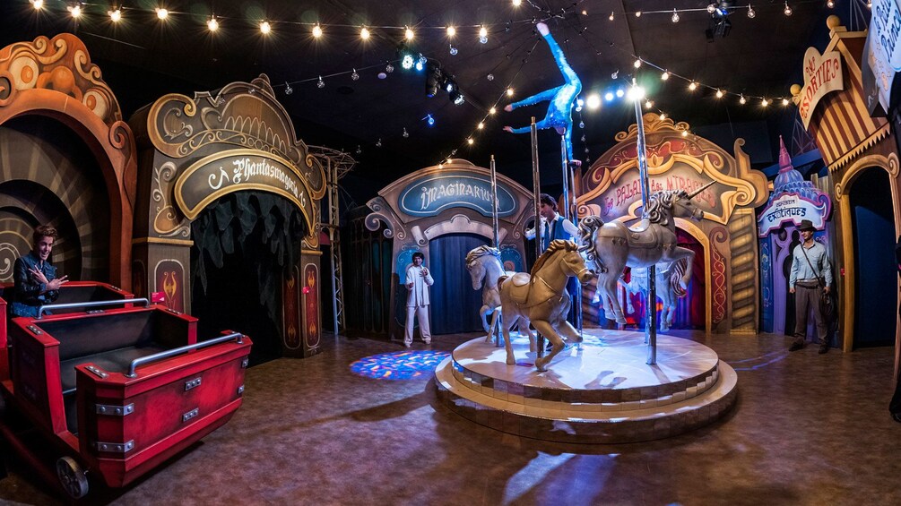 Apri foto 2 di 7. Wide angle of interior of Grevin Wax Museum