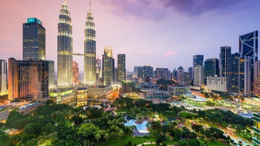 Kuala Lumpur City Skyline