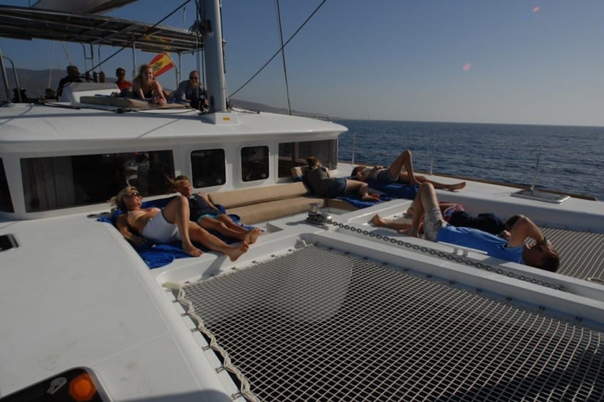 VIP Sailing Cruise by a Deluxe Catamaran