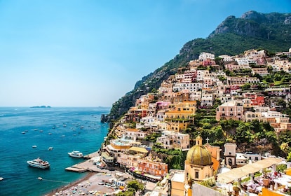 Excursión privada por la costa de Nápoles: Positano, Amalfi y Ravello