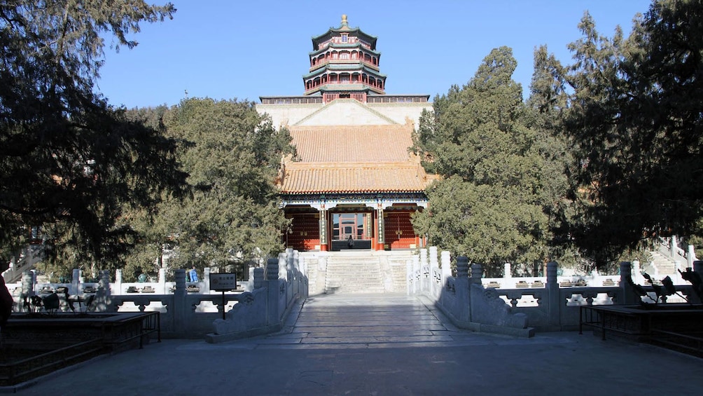 Exploring historical buildings in Beijing