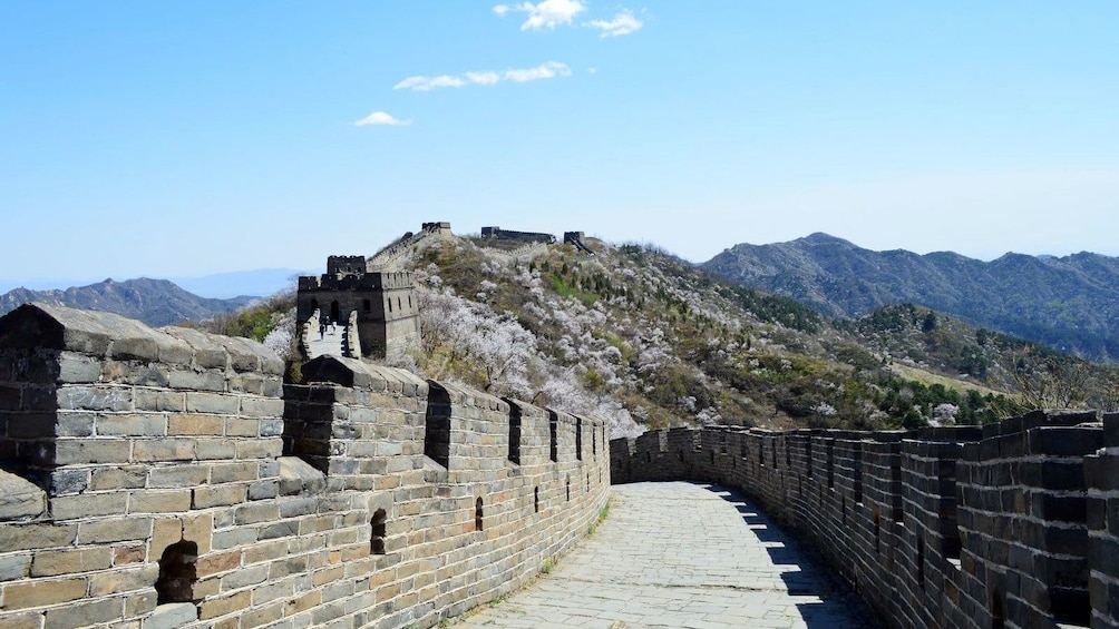 The Great Wall at higher altitude in China