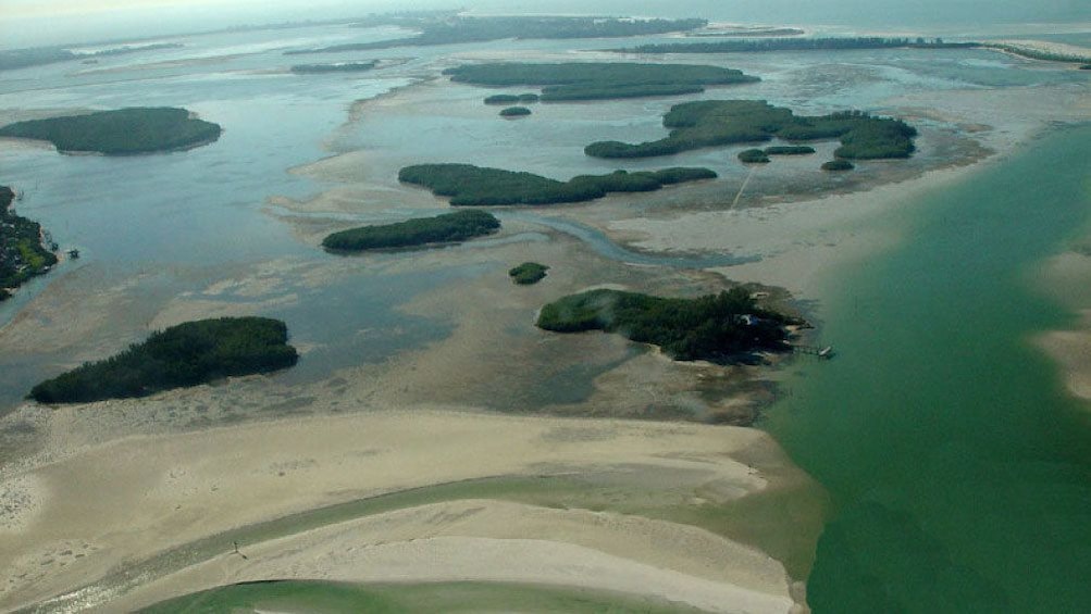 1800 acre nature preserve, Shell Key Island