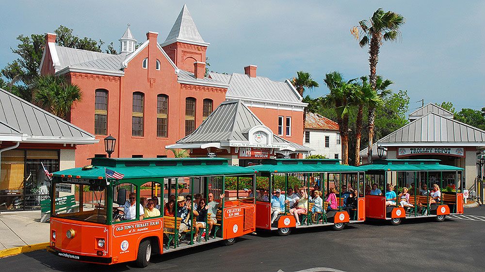 St Augustine Old Town Trolley Hopon Hopoff City Tour