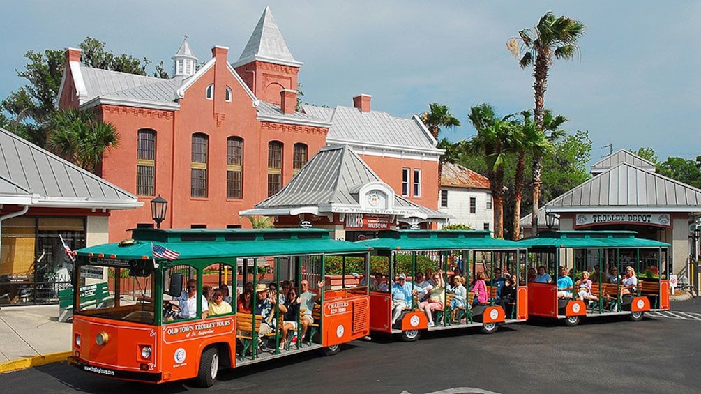 Trolley tour to St Augustine's Authentic Old Jail