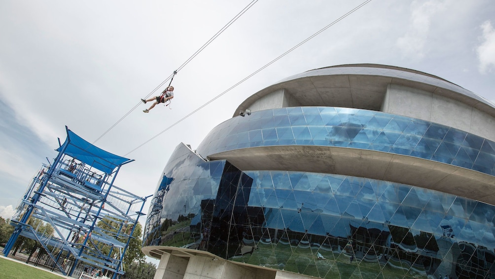 Exterior of the Museum of Science and Industry in Tampa Bay, Florida