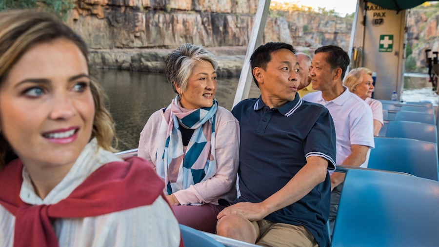 Katherine Gorge Cruise & Edith Falls Day Tour