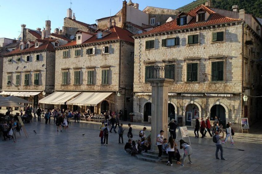 Stradun, the main street - take a walk along the most famous thoroughfare in Dubrovnik. Did you know that it used to be a canal?