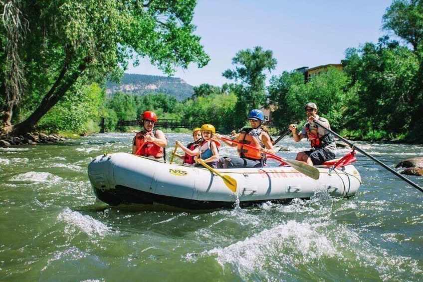 Half-Day Family Rafting in Durango