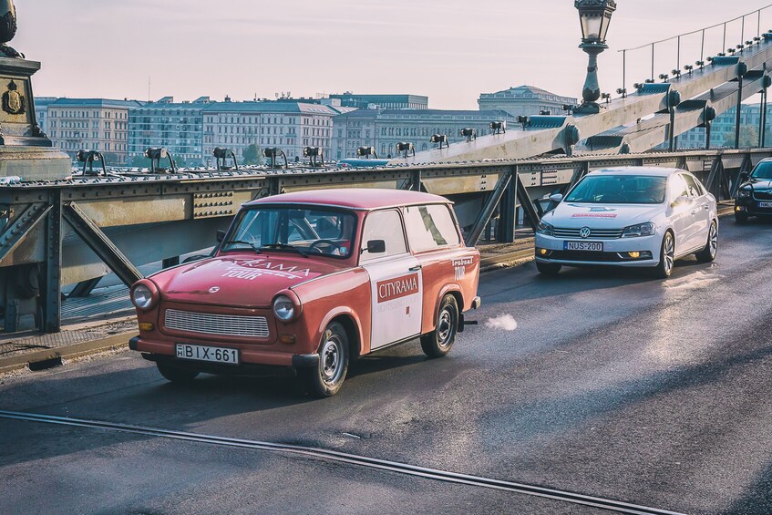 Private Sightseeing Tour by a Trabant Car