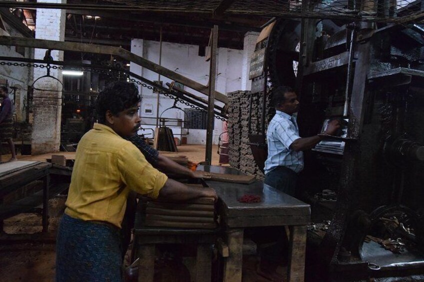 Tile Making Process in Comtrust Tile Factory in Kozhikode