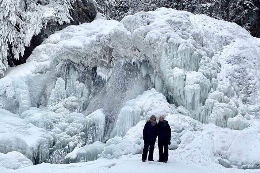 Barbara Falls under her icy armor.