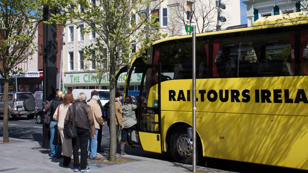 Bus for the Cork Cobh & Blarney Castle Full-Day Train Tour