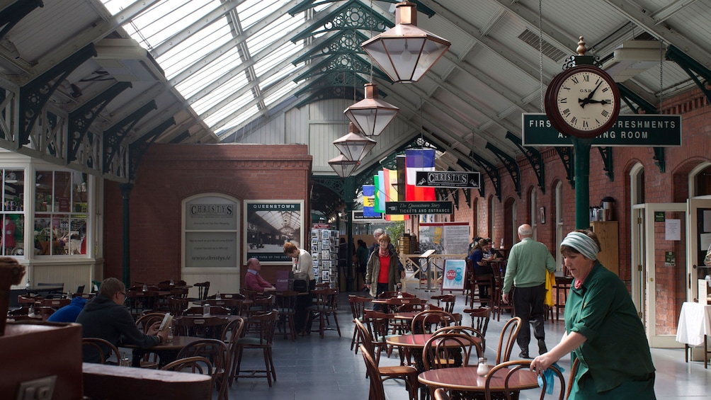 Queenstown shopping center in Ireland