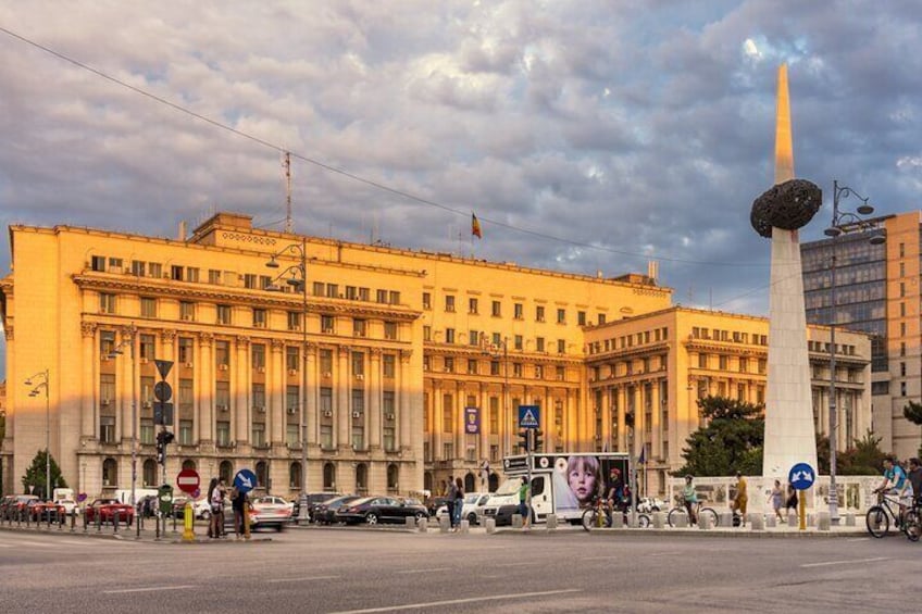 Revolution Square - former Communist Headquarter