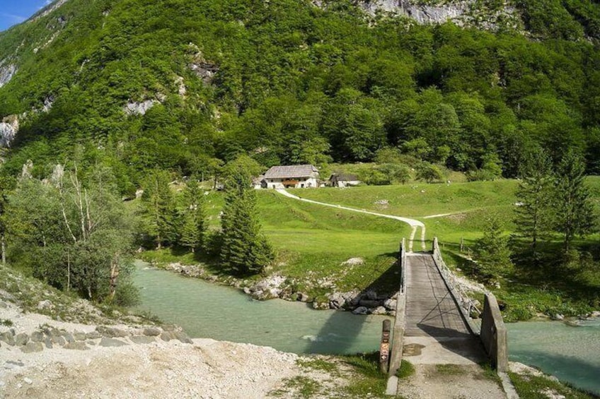 Private Emerald River Soca Tour from Ljubljana