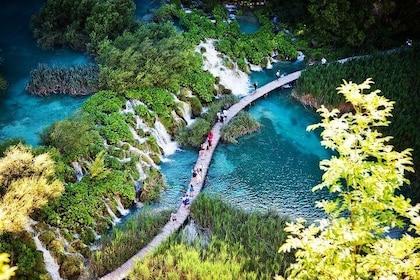 Private tour of Plitvice Lakes from Ljubljana