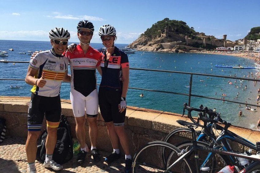 Tossa de Mar castle, back there