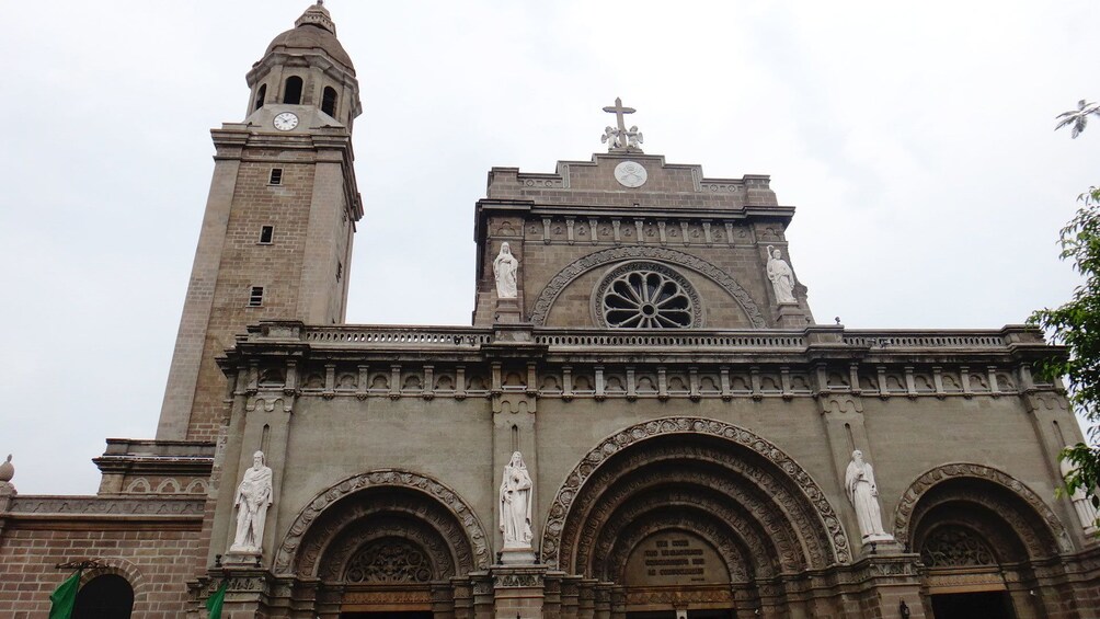 Exterior of cathedral in Manila