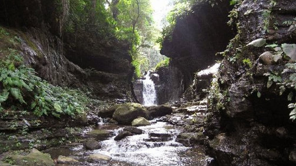 Waterfall and shallow spring at Hidden Valley Resort