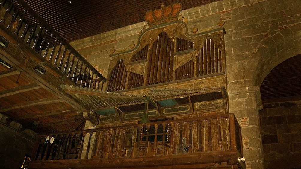 Famous bamboo organ at Las Pinas Church in Tagaytay