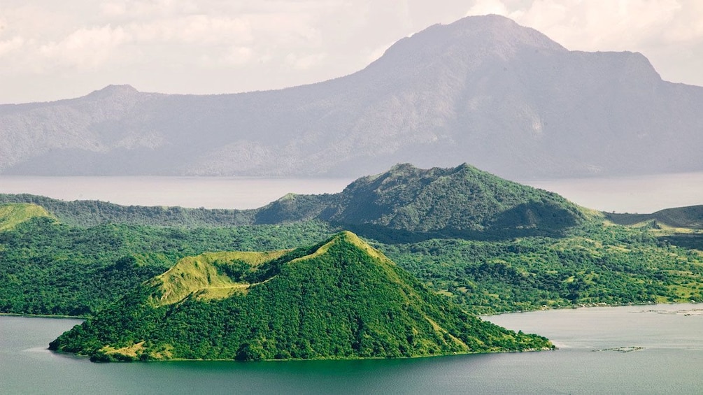 Taal Volcano in Taal Lake in Tagaytay