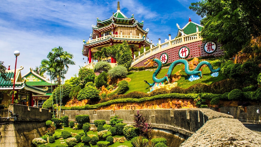 Beautiful view of Cebu during a clear sunny day 