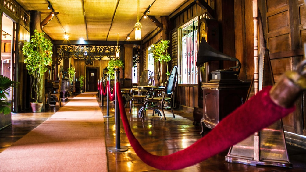 Show item 4 of 5. Inside a historic building in Cebu
