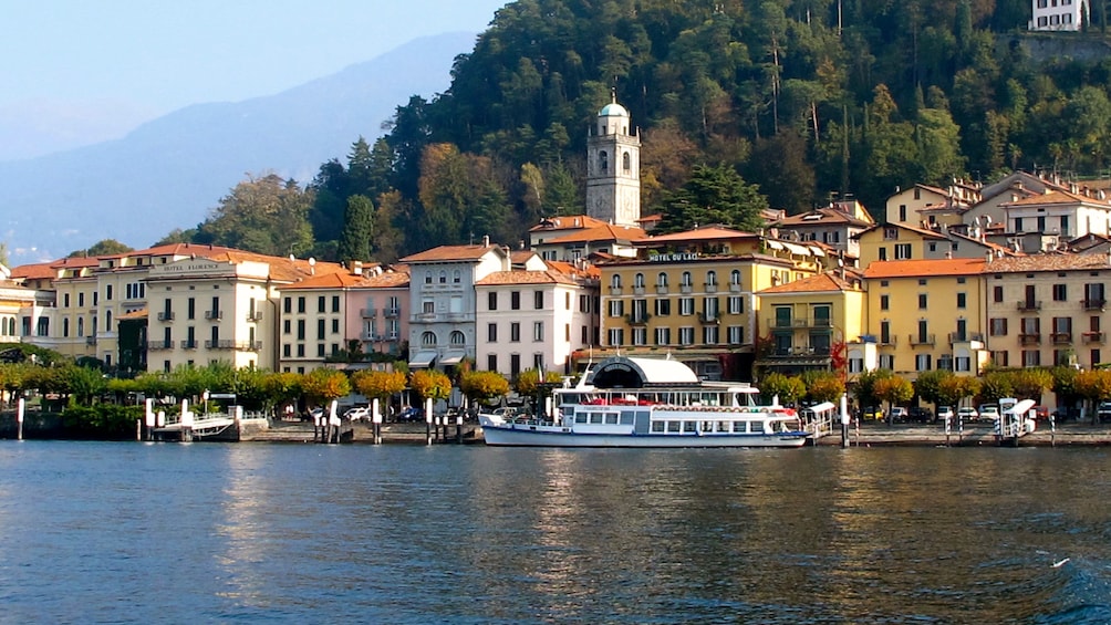 Lake como near Milan, Italy