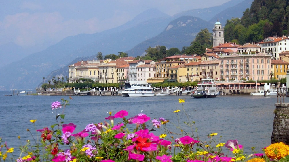 Lake como near Milan, Italy