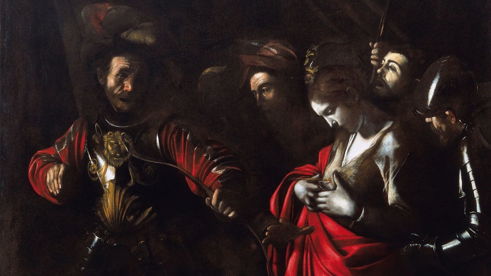 Charger l’élément 4 sur 5. Caravaggio painting at the Zevallos Gallery in Naples