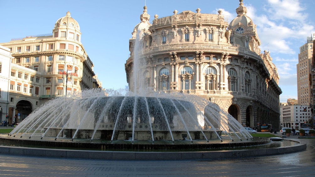 Show item 5 of 5. Piazza De Ferrari in Genoa Italy