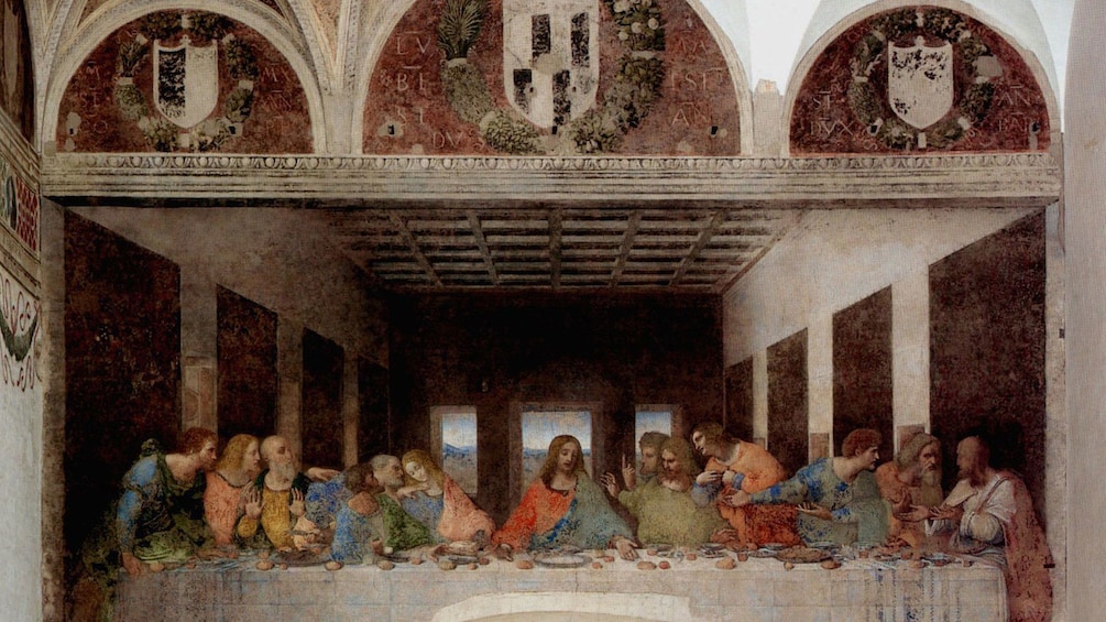 the last supper painting in italy