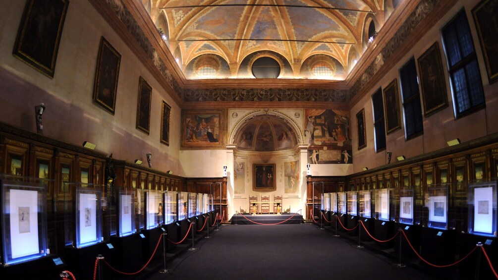 building interior in Italy