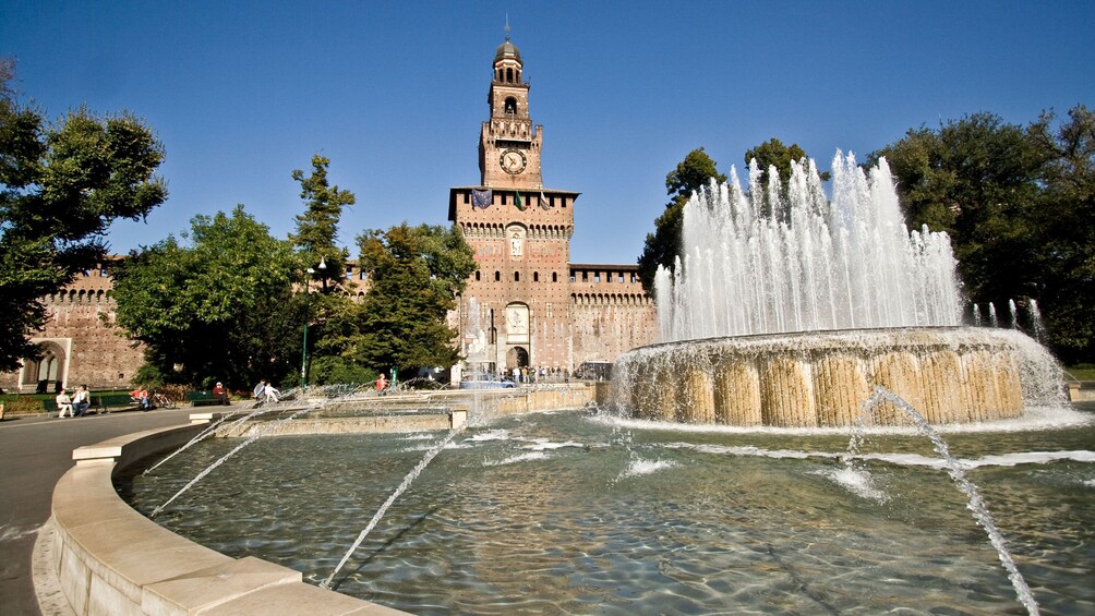 fountain in italy