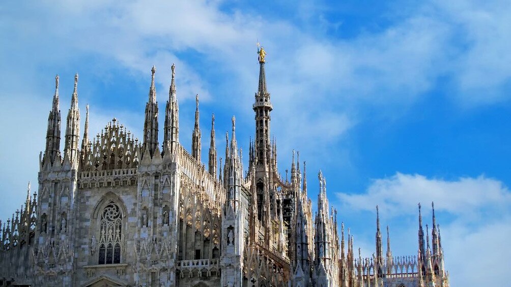 castle exterior near milan italy