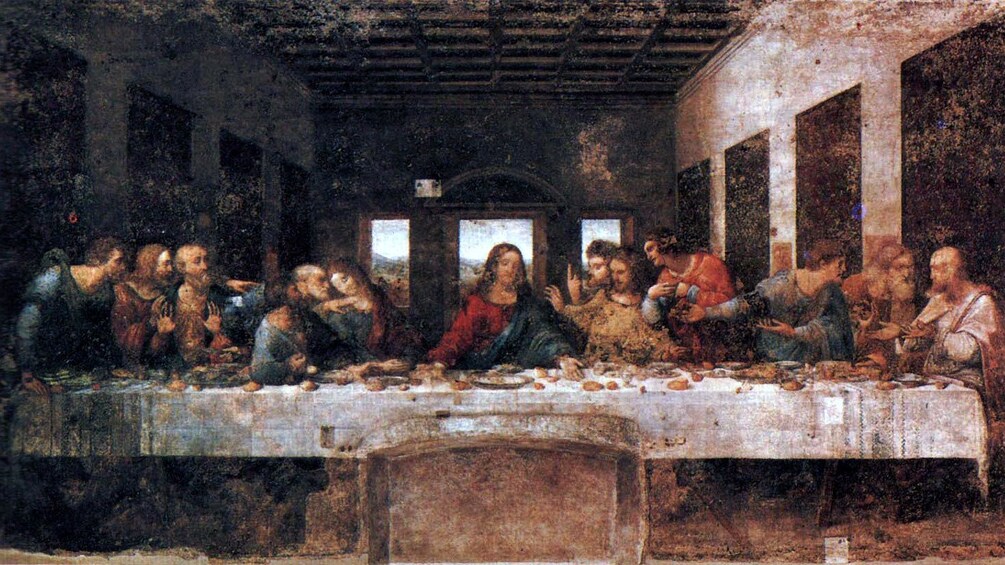Last supper in Milan Italy