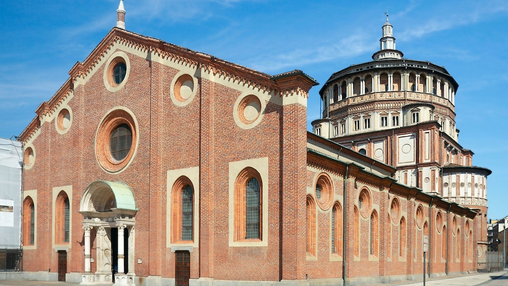 Show item 3 of 5. brick building exterior in milan italy