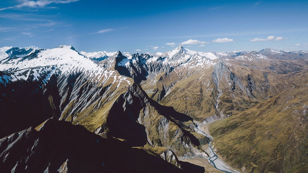 Aerial view of Mountains
