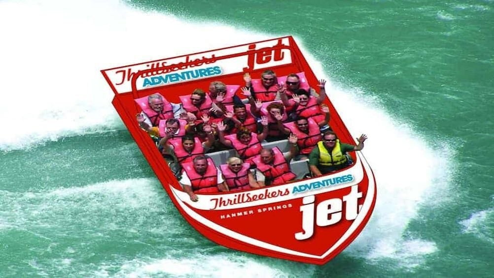 Hanmer Springs Hot Pools & Jet Boat Full-Day Tour