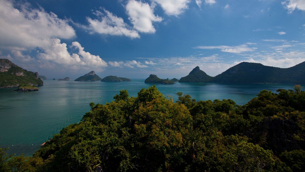 Mountain view in Koh Samui