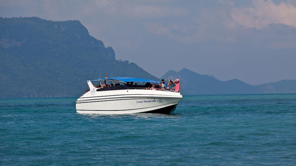 Boat in water in Koh Samui