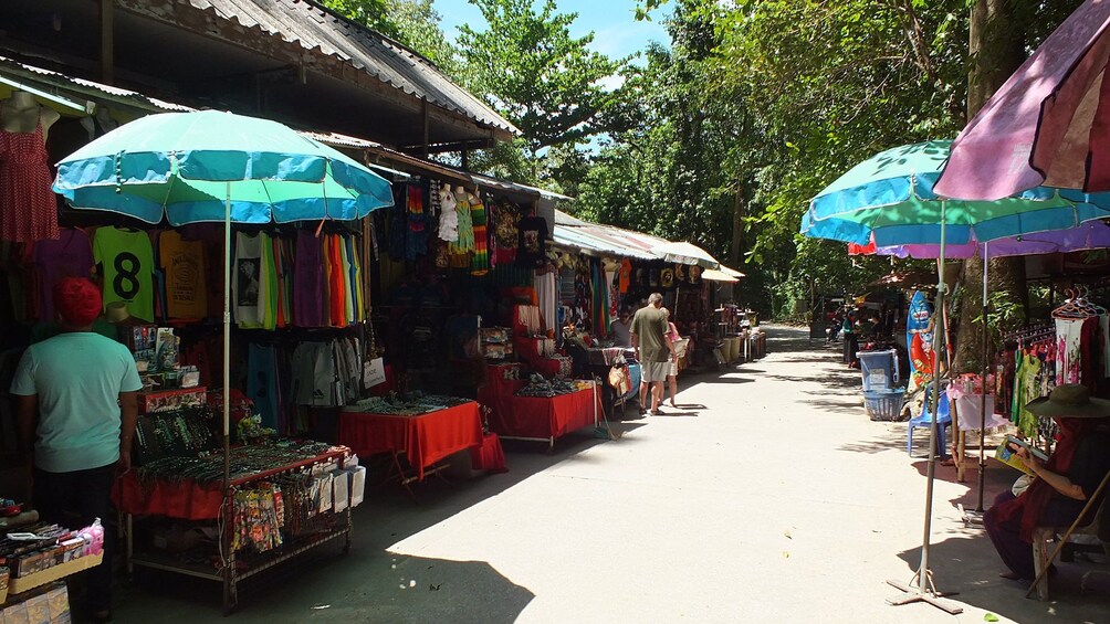 Outdoor market in Koh Samui