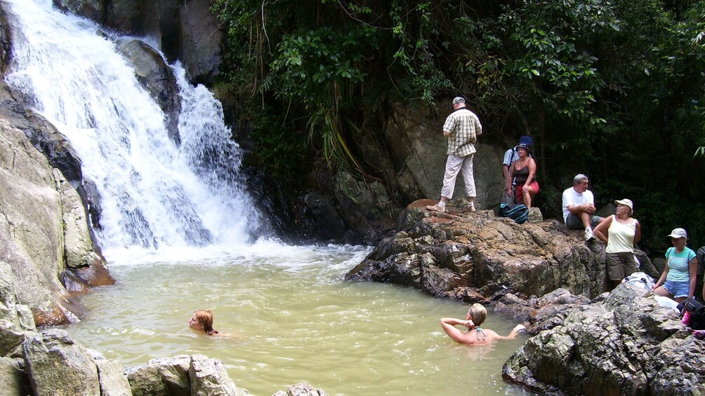 Waterfall in Koh Samui