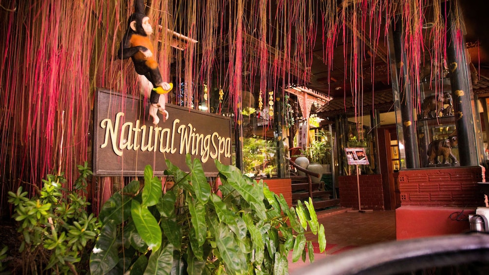 Front of Natural Wing Spa in Koh Samui