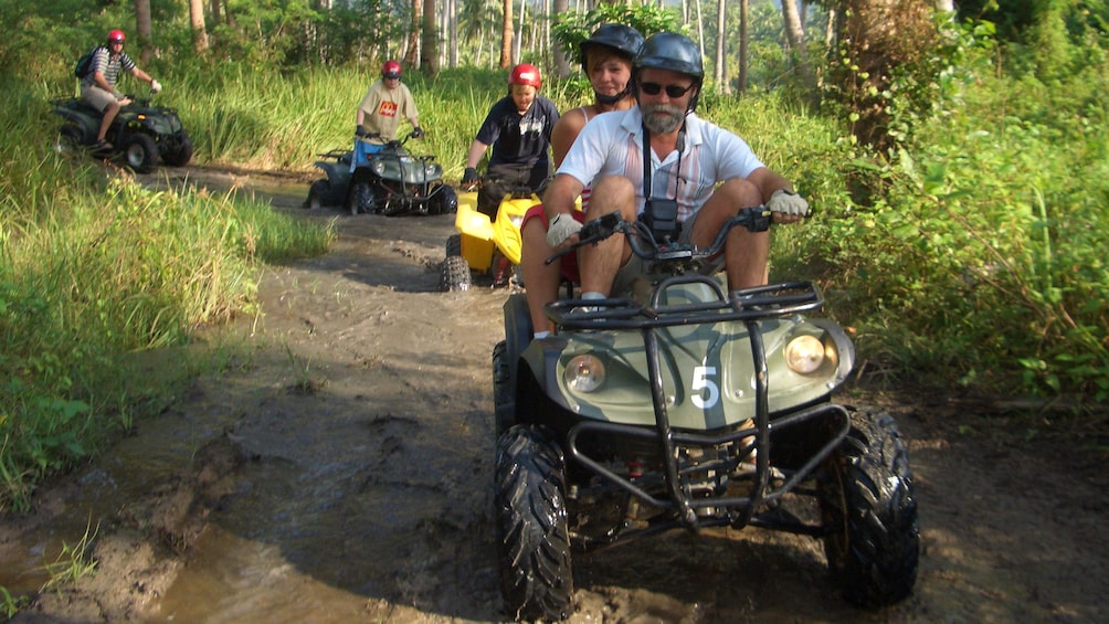 ATV riders in Koh Samui