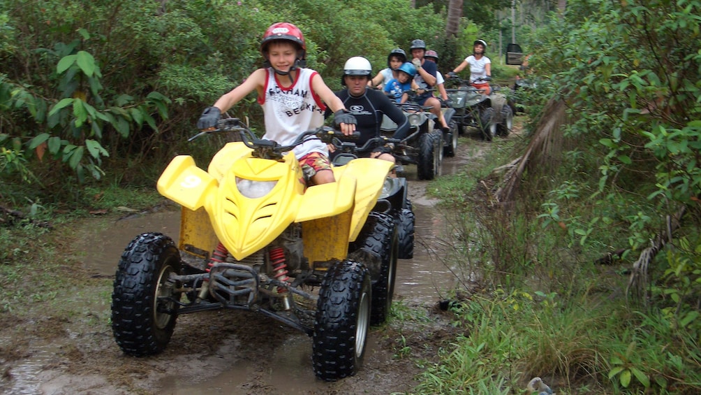 ATV riders in Koh Samui