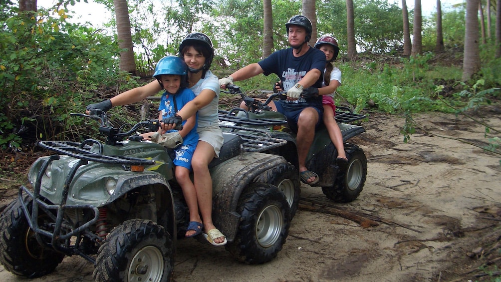 ATV riders in Koh Samui