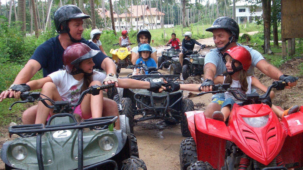 ATV riders in Koh Samui