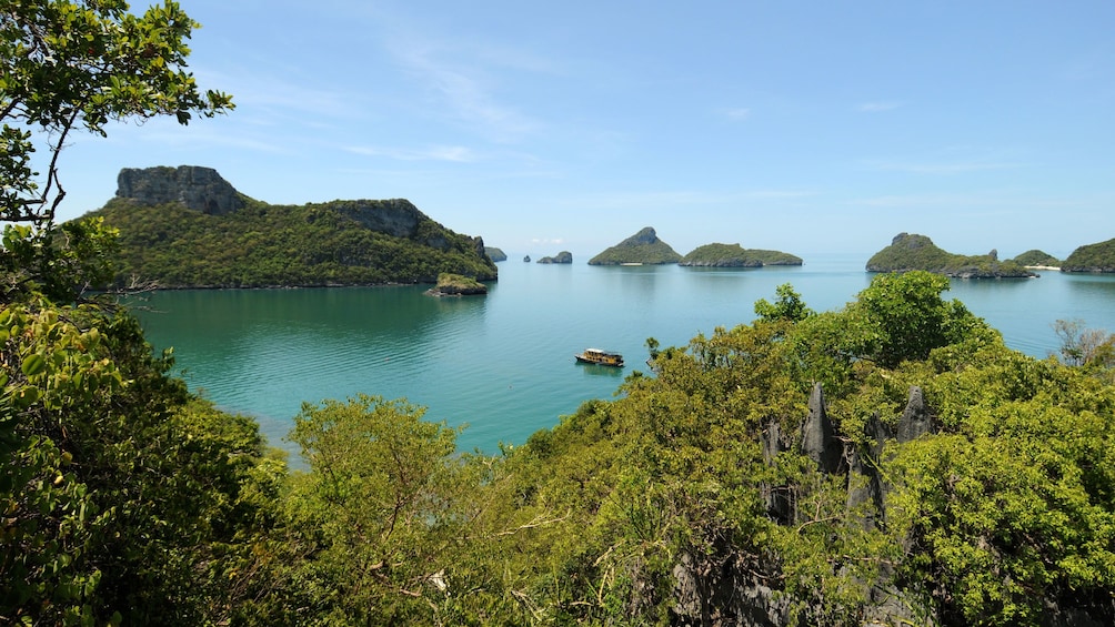 view of ocean and islands in Koh Samui